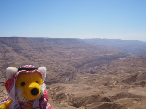 Der Grand Canyon Jordaniens